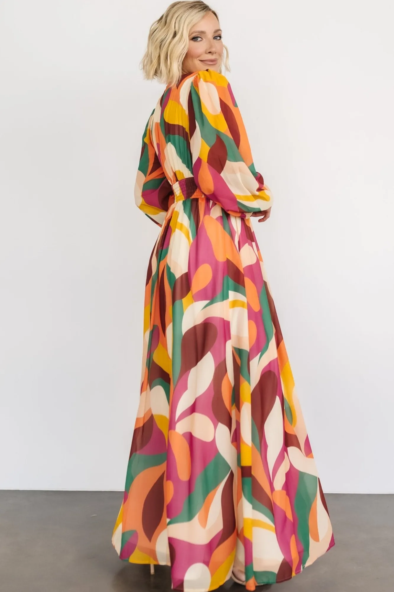 Baltic Born Lawson Maxi Dress | Green Multi