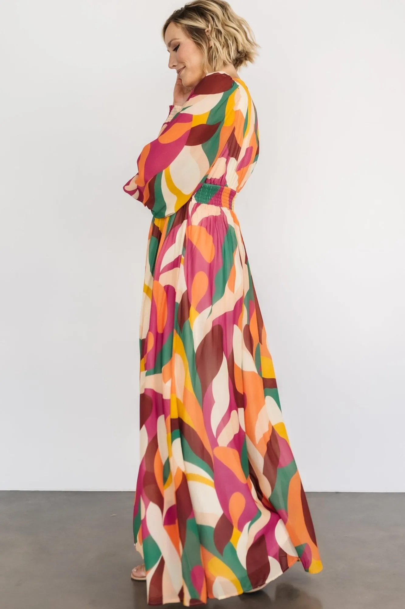 Baltic Born Lawson Maxi Dress | Green Multi