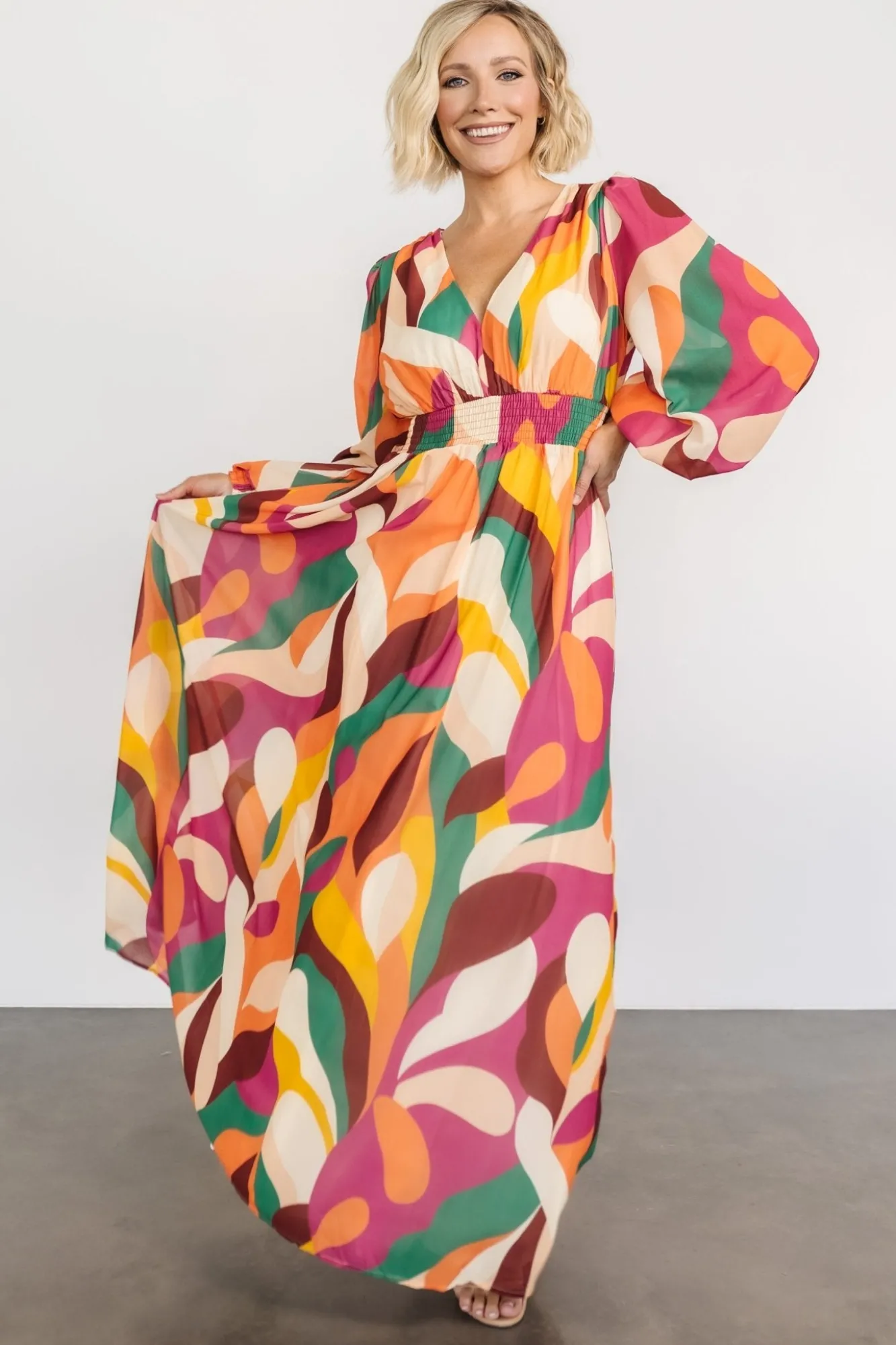 Baltic Born Lawson Maxi Dress | Green Multi