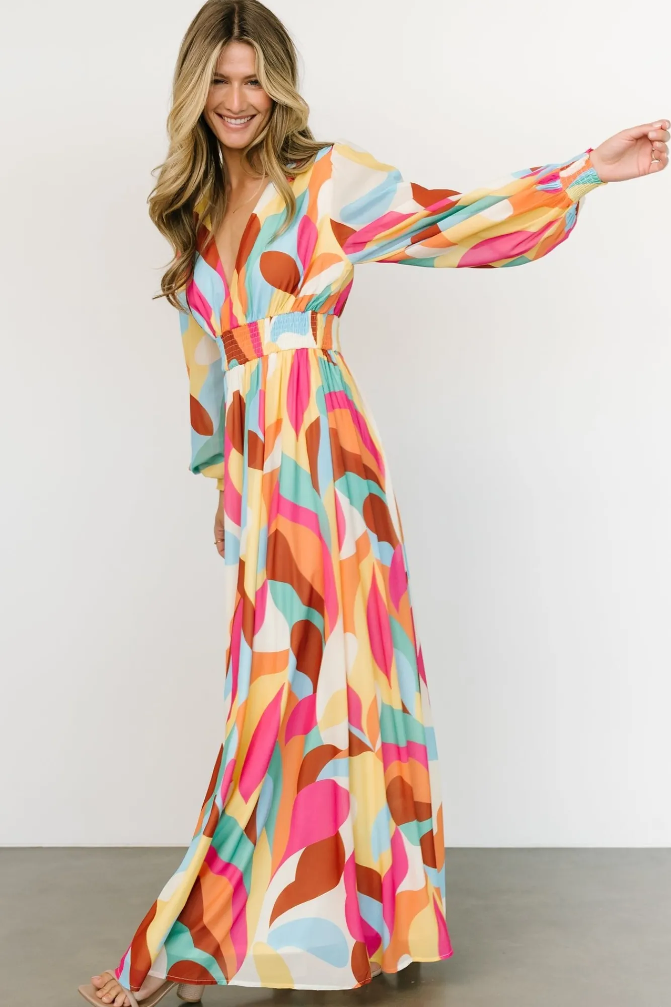 Baltic Born Lawson Maxi Dress | Multi Print