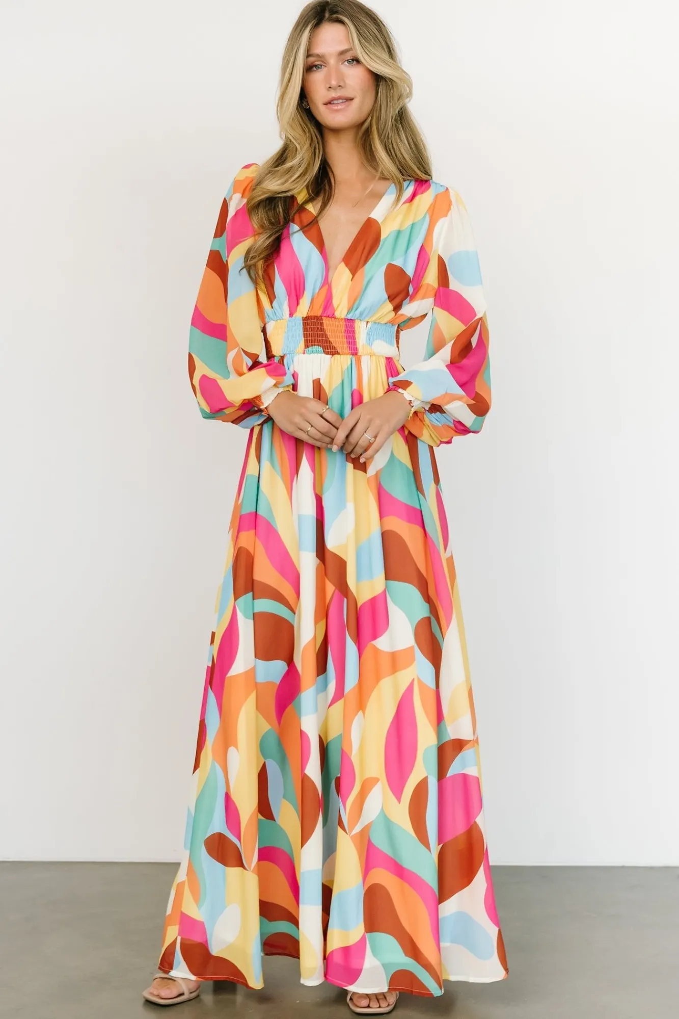 Baltic Born Lawson Maxi Dress | Multi Print