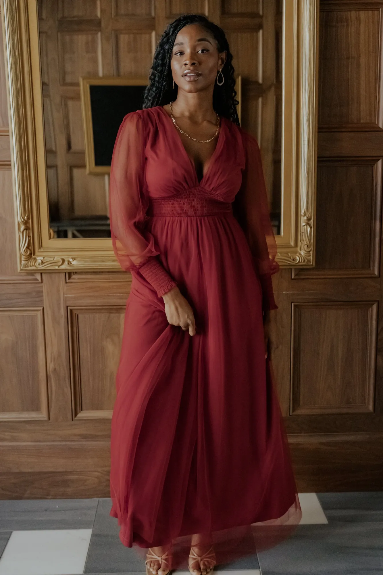 Baltic Born Layla Tulle Maxi Dress |