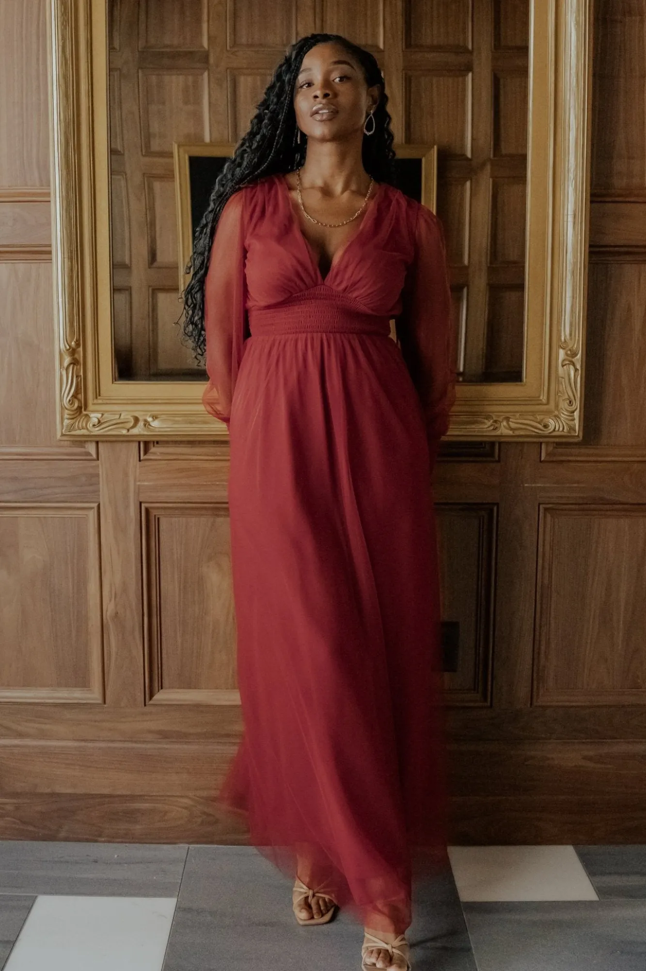 Baltic Born Layla Tulle Maxi Dress |