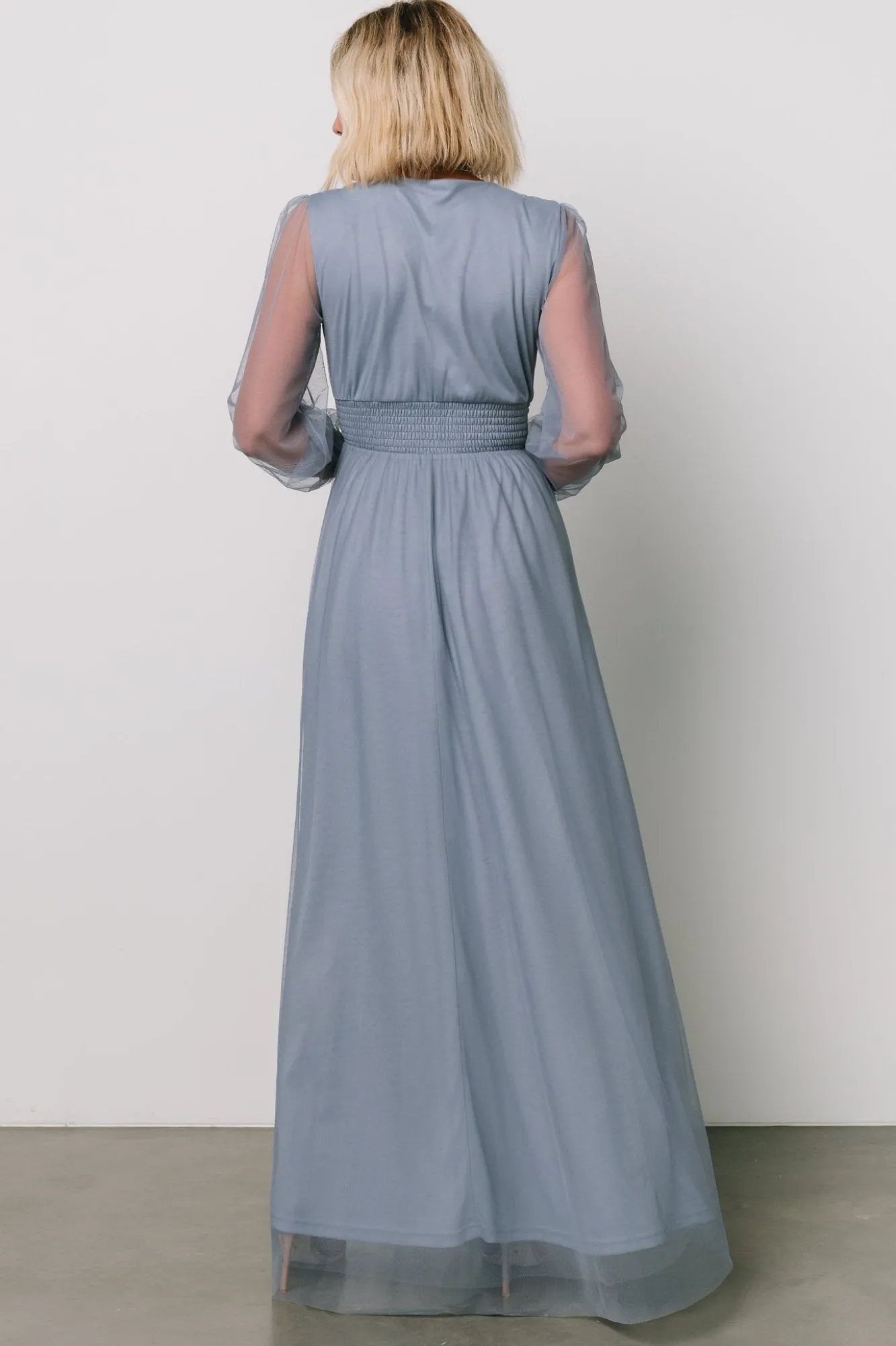 Baltic Born Layla Tulle Maxi Dress | Whisper Blue