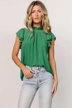 Baltic Born Leah Mock Neck Top |