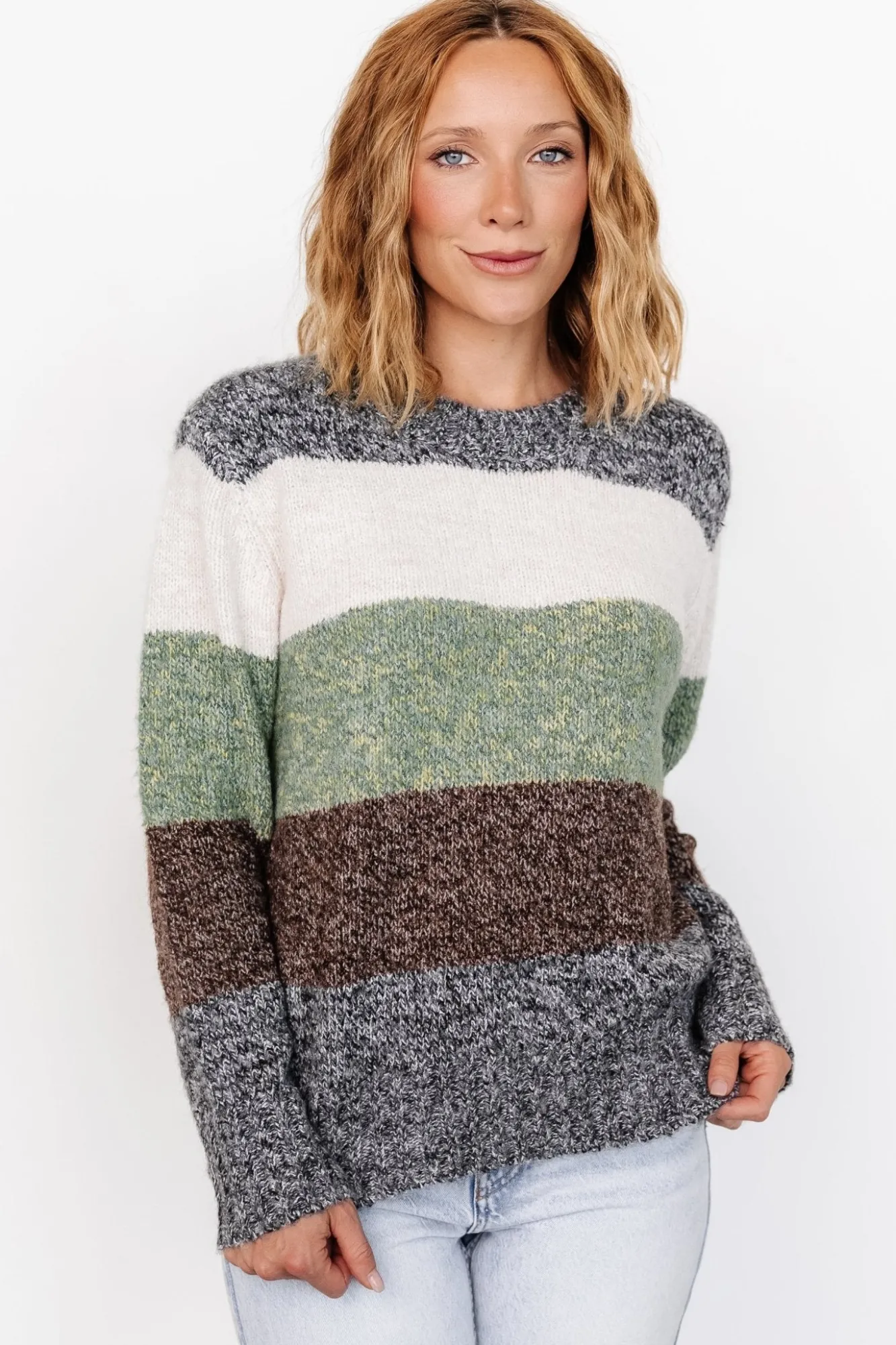 Baltic Born Ledger Sweater | Multi Stripe