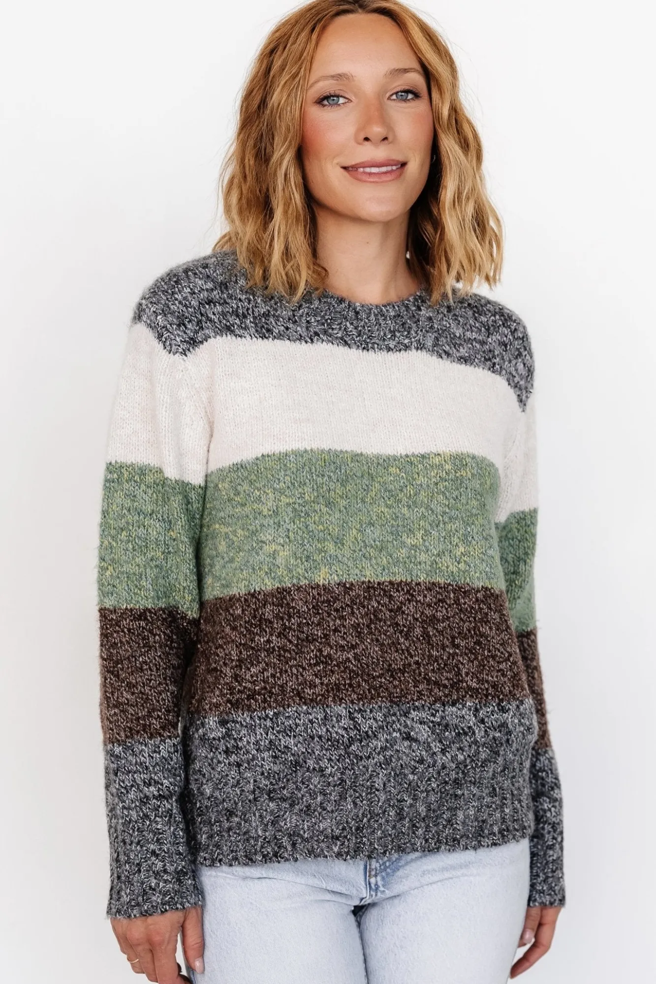 Baltic Born Ledger Sweater | Multi Stripe