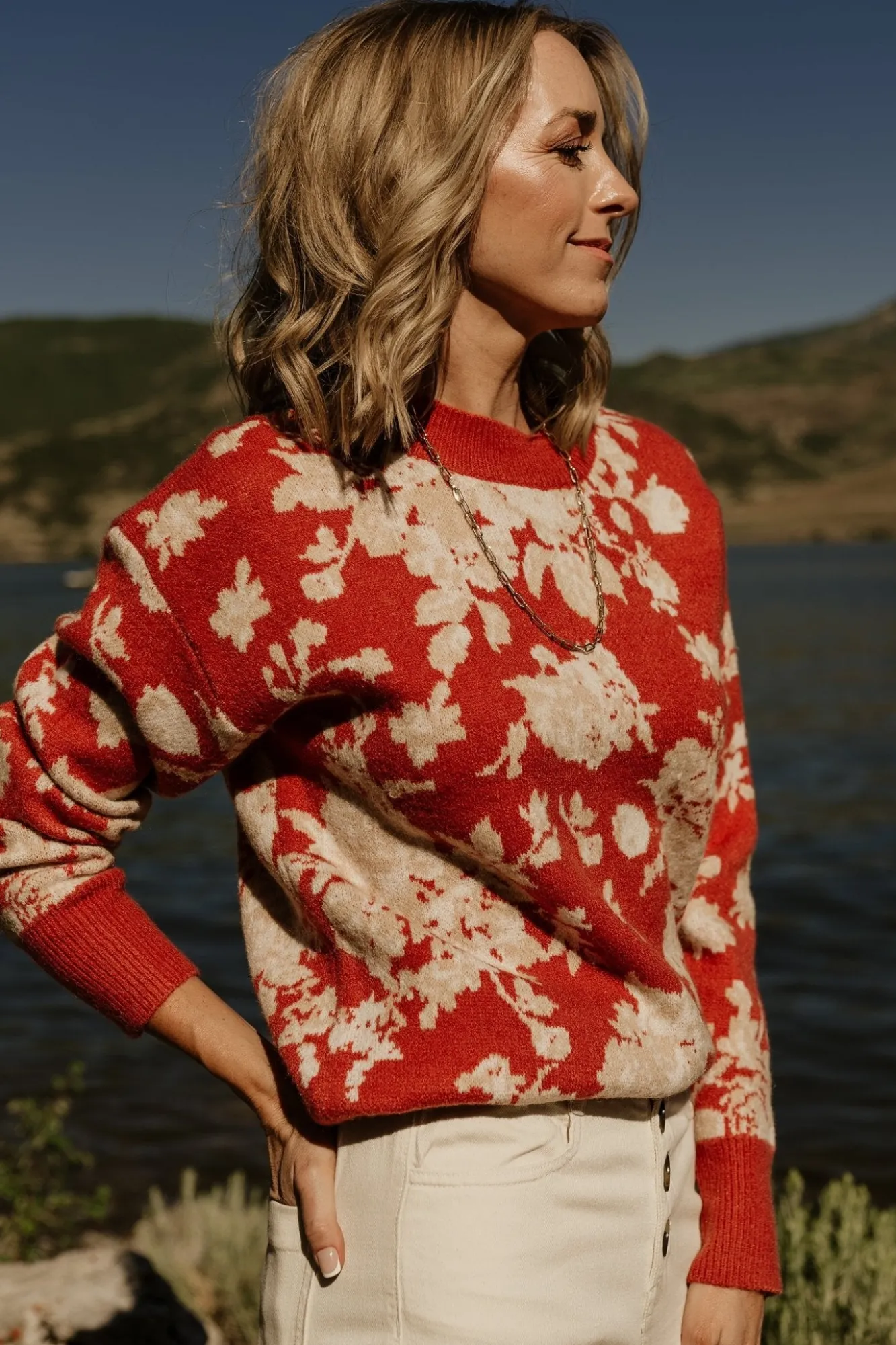 Baltic Born Legend Sweater | Rust Multi