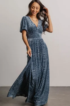 Baltic Born Leslie Velvet Maxi Dress |