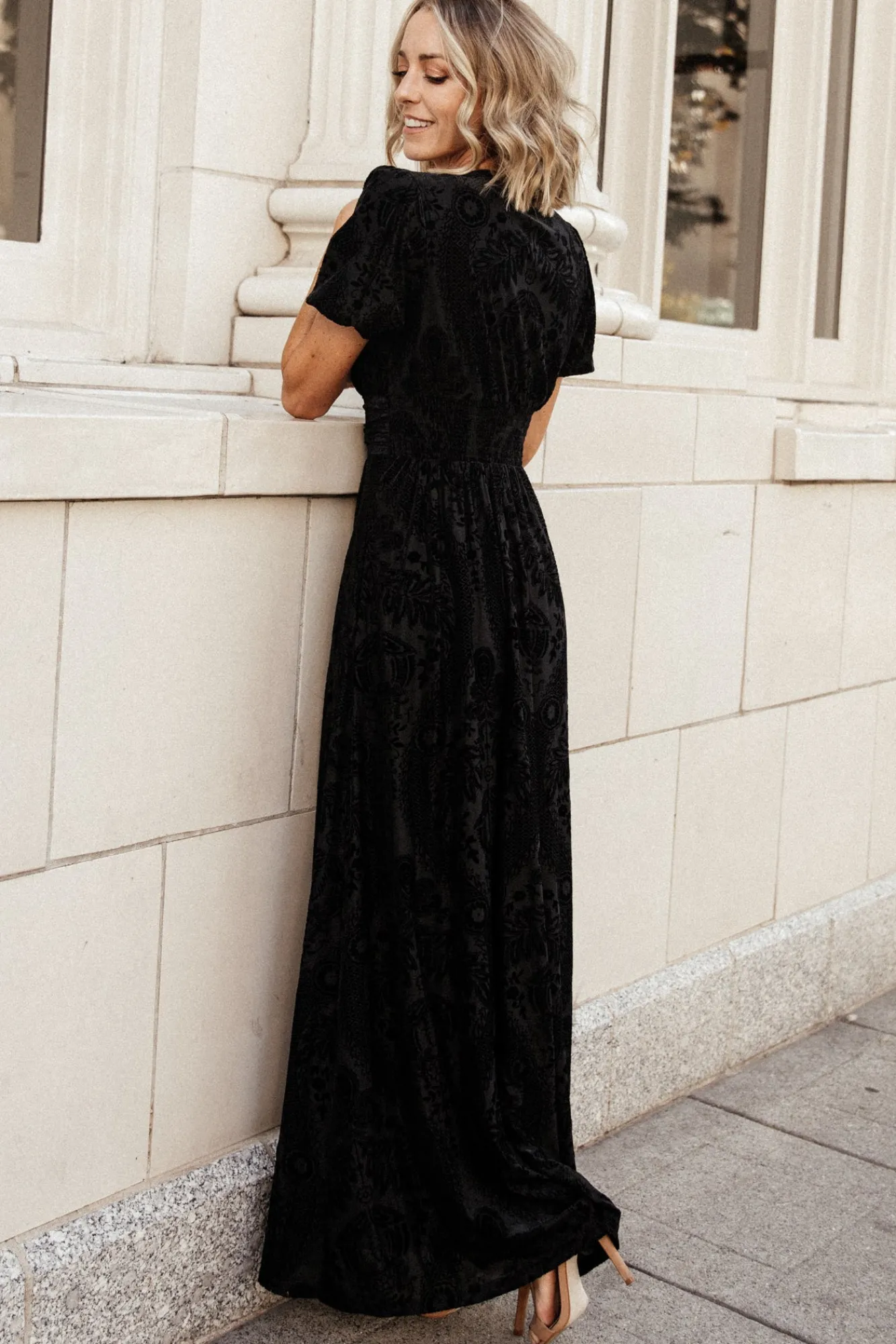 Baltic Born Leslie Velvet Maxi Dress |