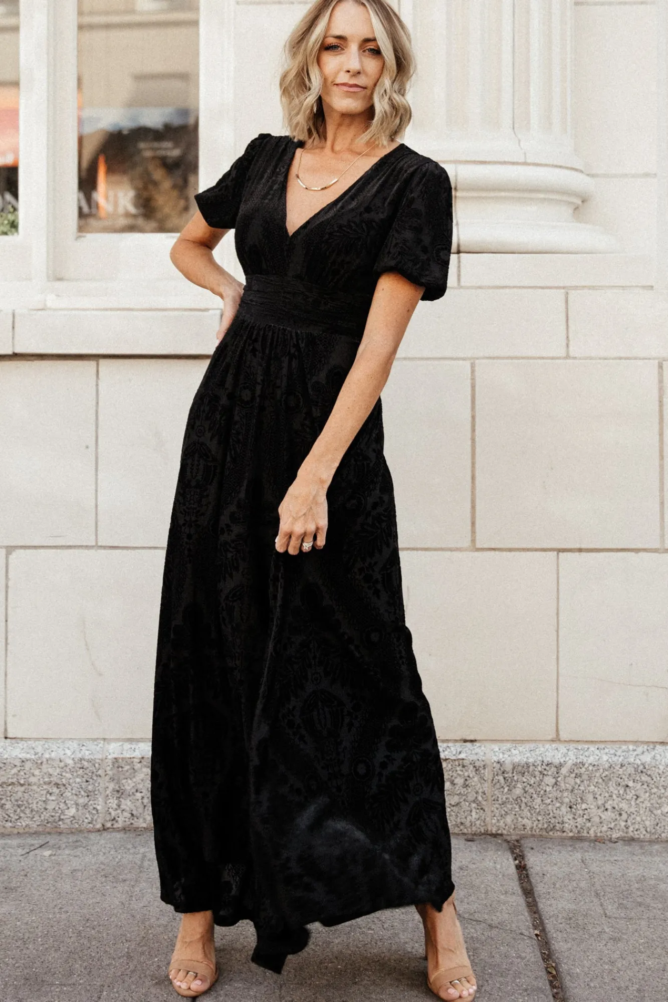 Baltic Born Leslie Velvet Maxi Dress |