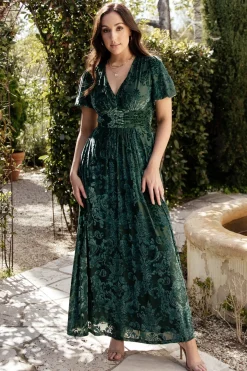Baltic Born Leslie Velvet Maxi Dress |