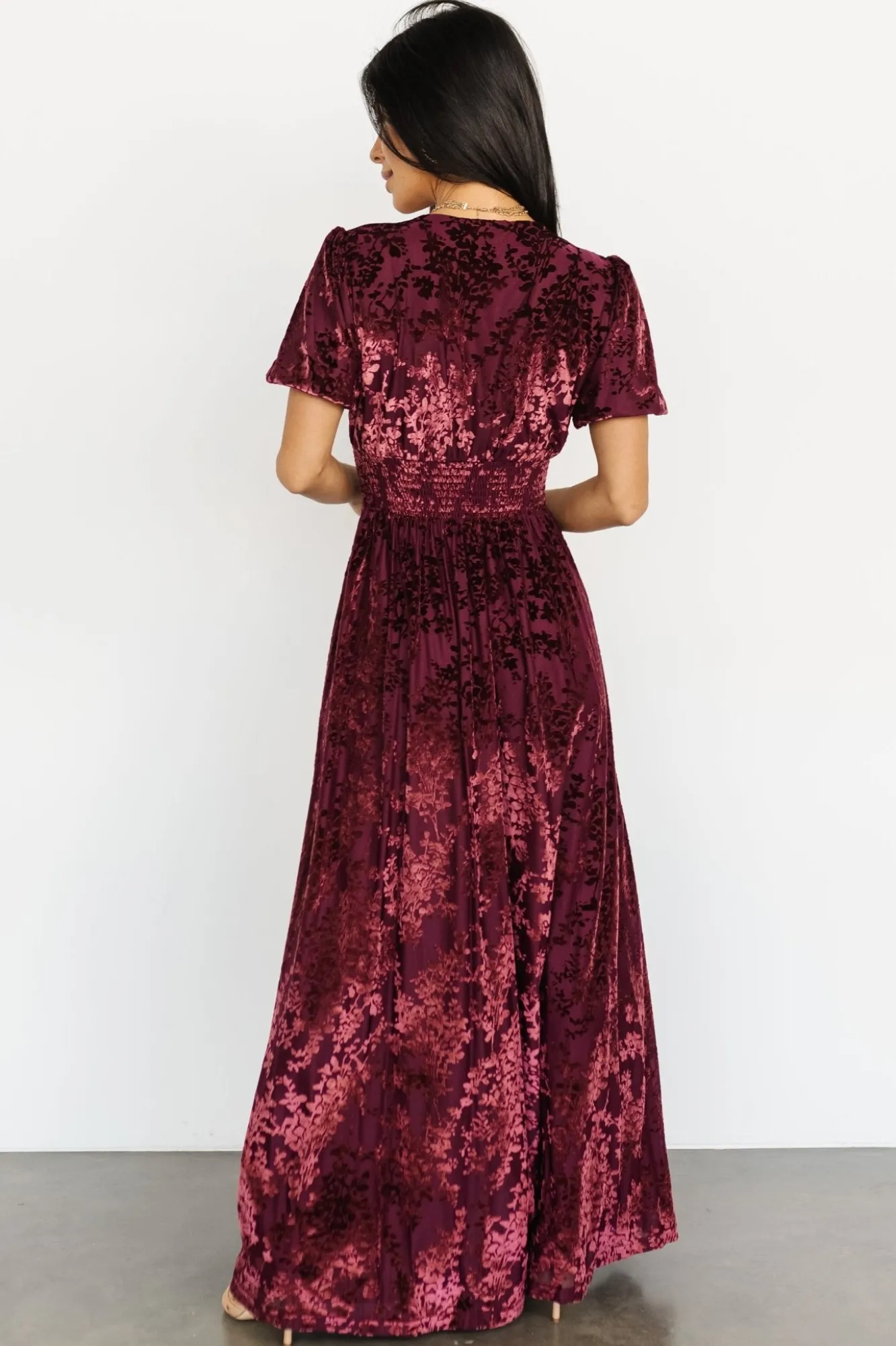 Baltic Born Leslie Velvet Maxi Dress |