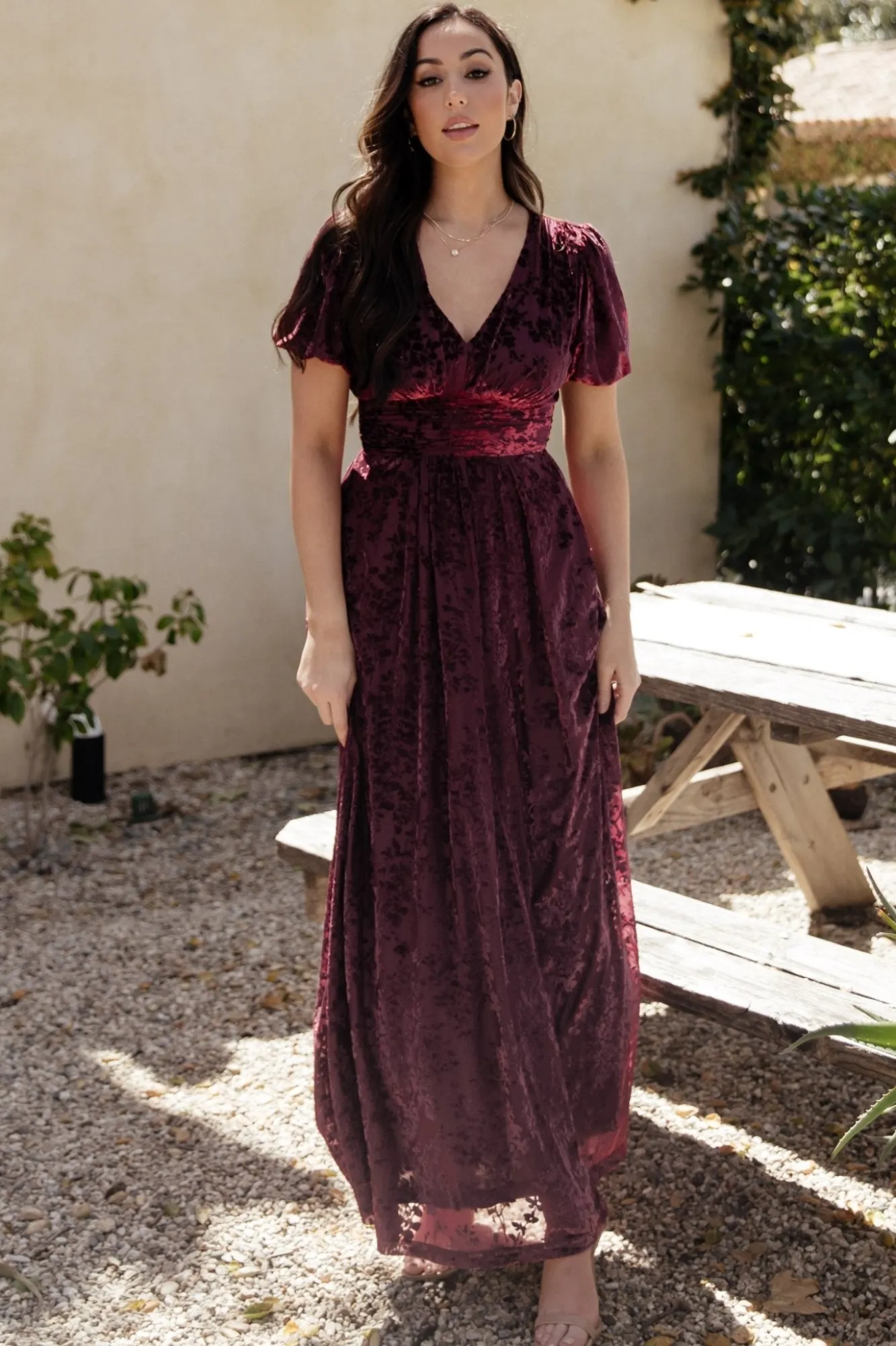 Baltic Born Leslie Velvet Maxi Dress |