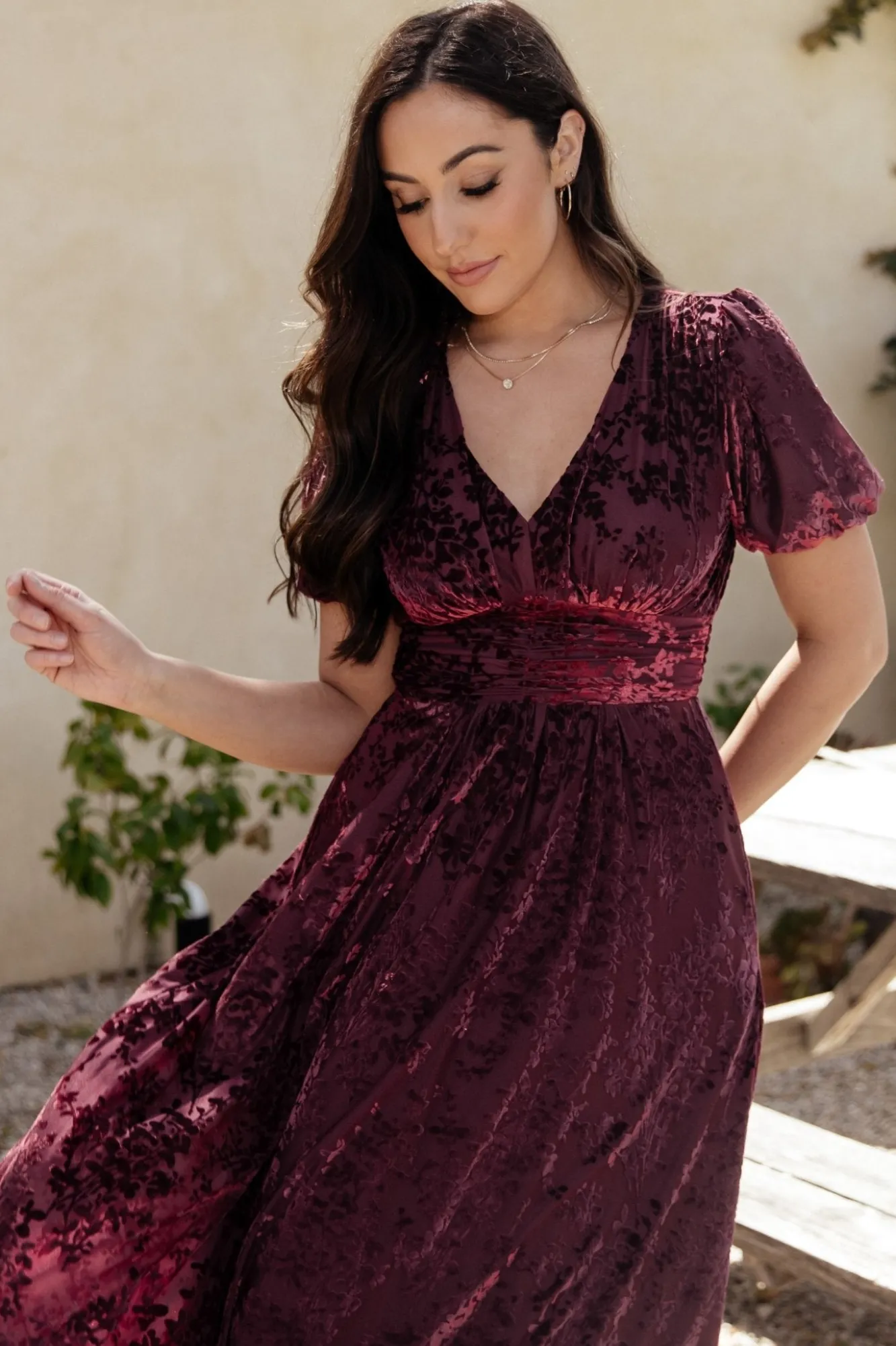 Baltic Born Leslie Velvet Maxi Dress |