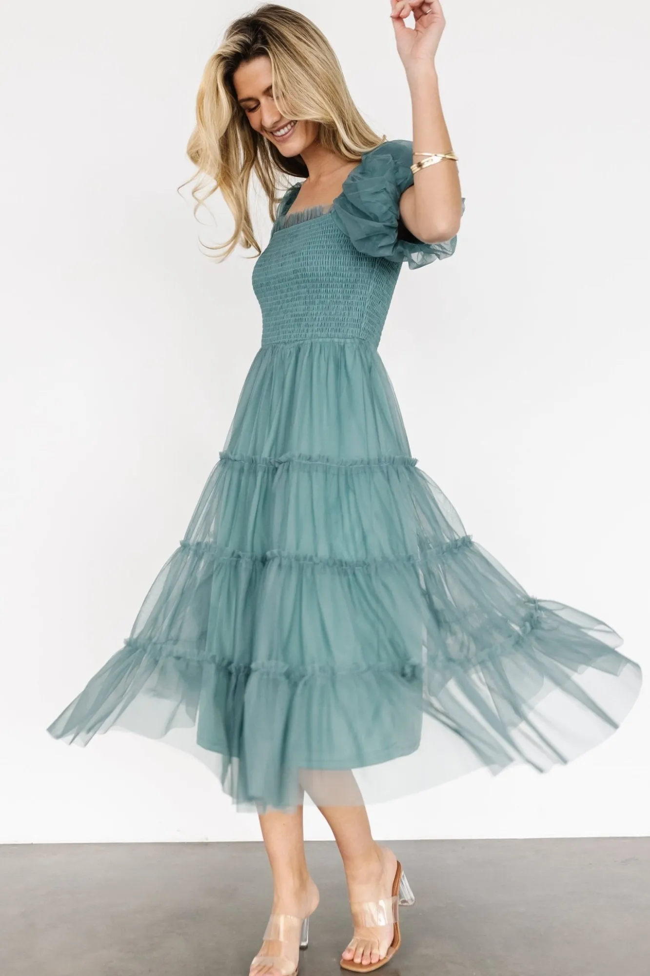 Baltic Born Liv Tulle Midi Dress |