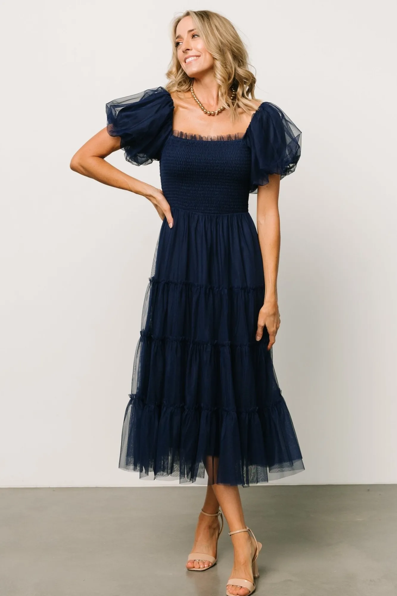 Baltic Born Liv Tulle Midi Dress |