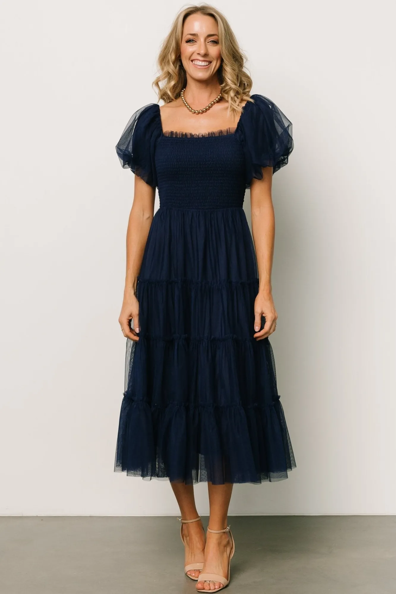 Baltic Born Liv Tulle Midi Dress |