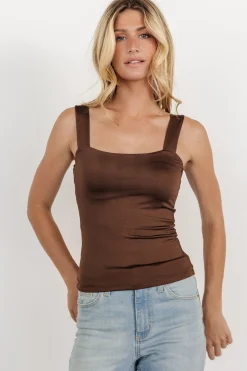 Baltic Born Liz Tank Top | Dark Brown