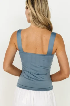 Baltic Born Liz Tank Top | Dusty Blue