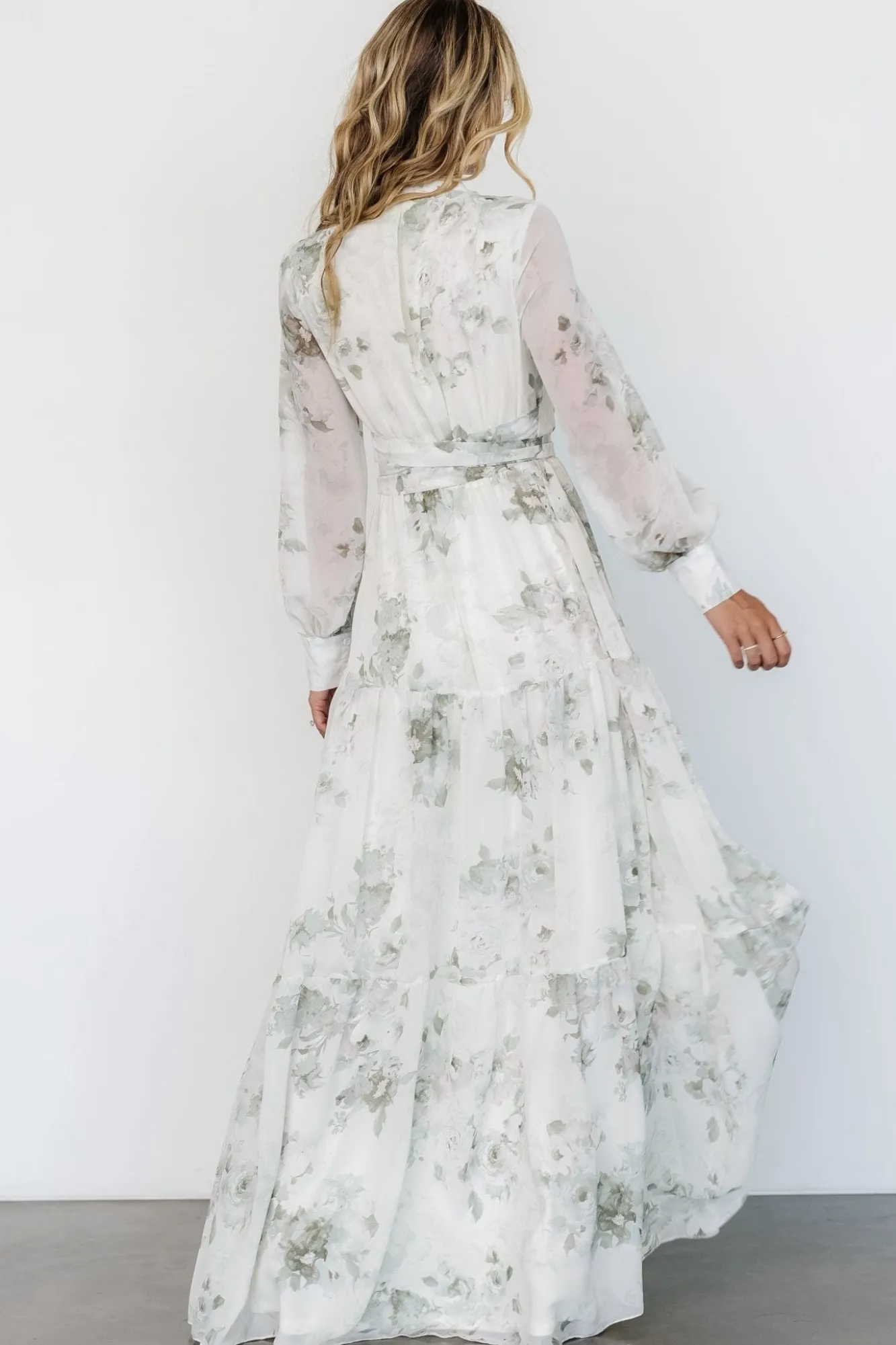 Baltic Born Lizette Maxi Dress | Sage Print