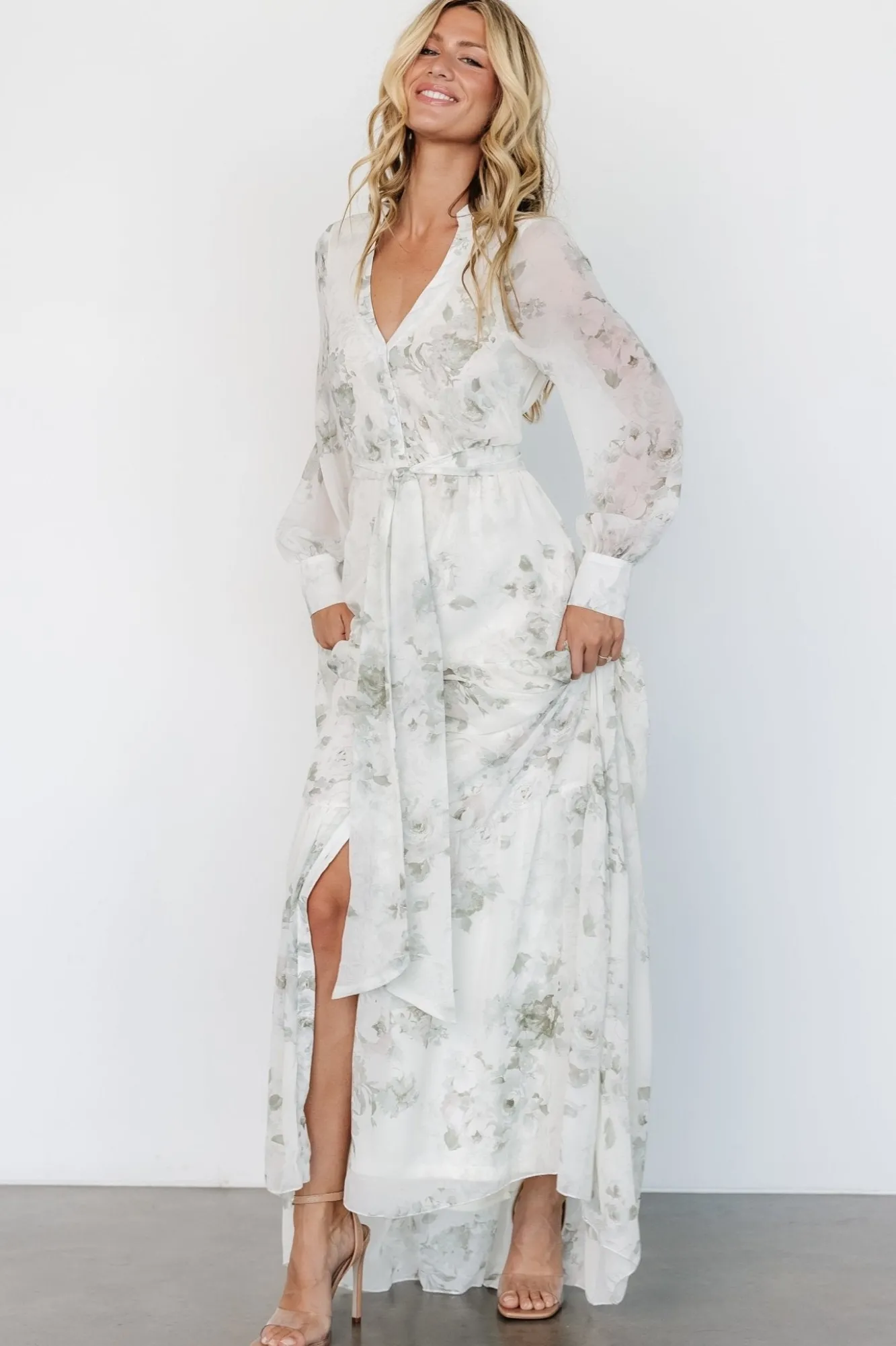 Baltic Born Lizette Maxi Dress | Sage Print