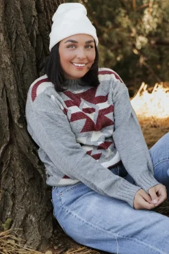 Baltic Born Lolo Knit Sweater | Gray Multi