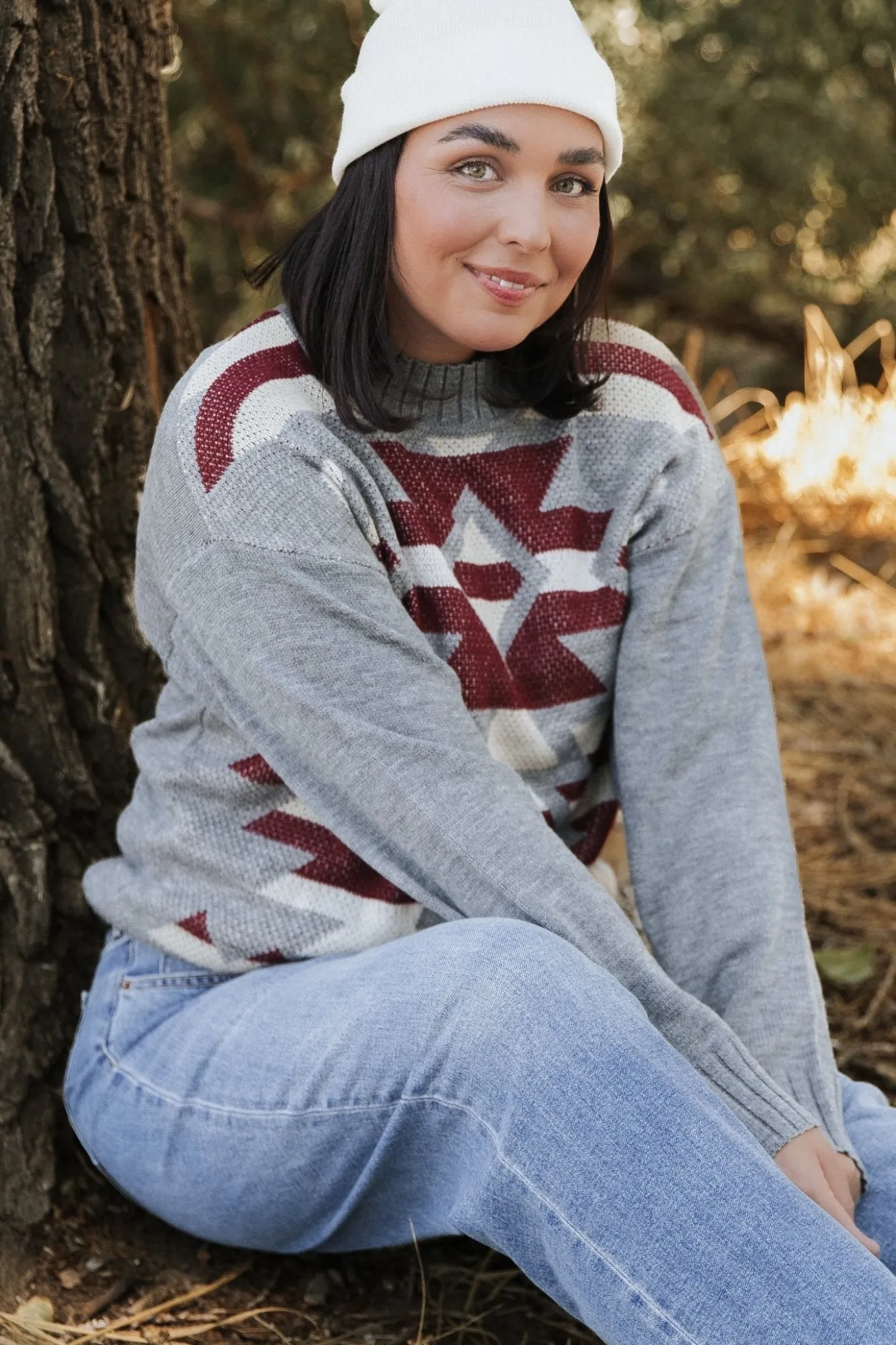 Baltic Born Lolo Knit Sweater | Gray Multi