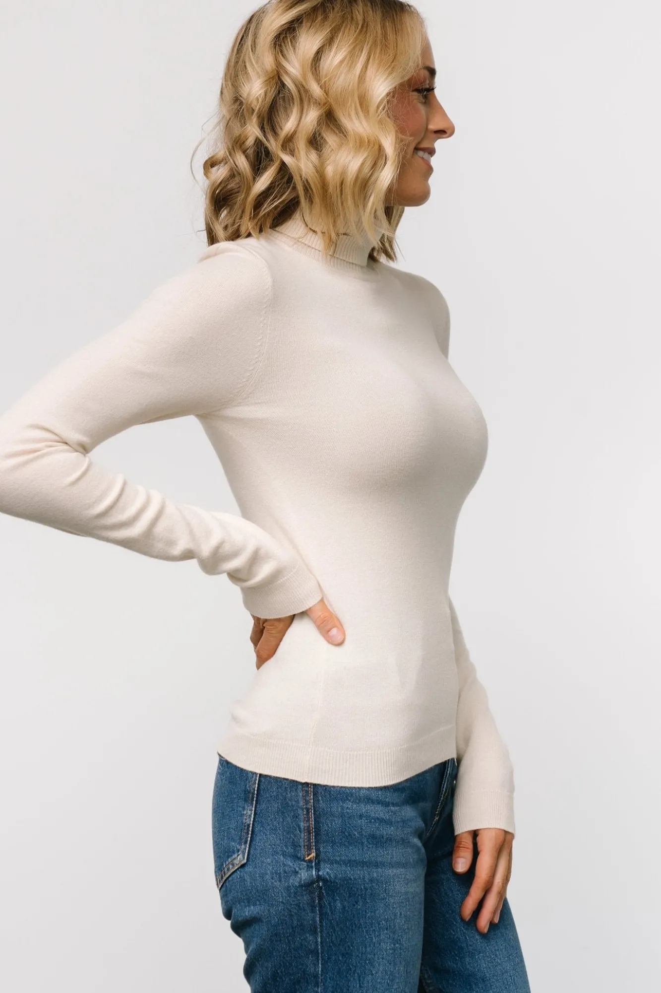 Baltic Born Lorelai Turtleneck Sweater Top |