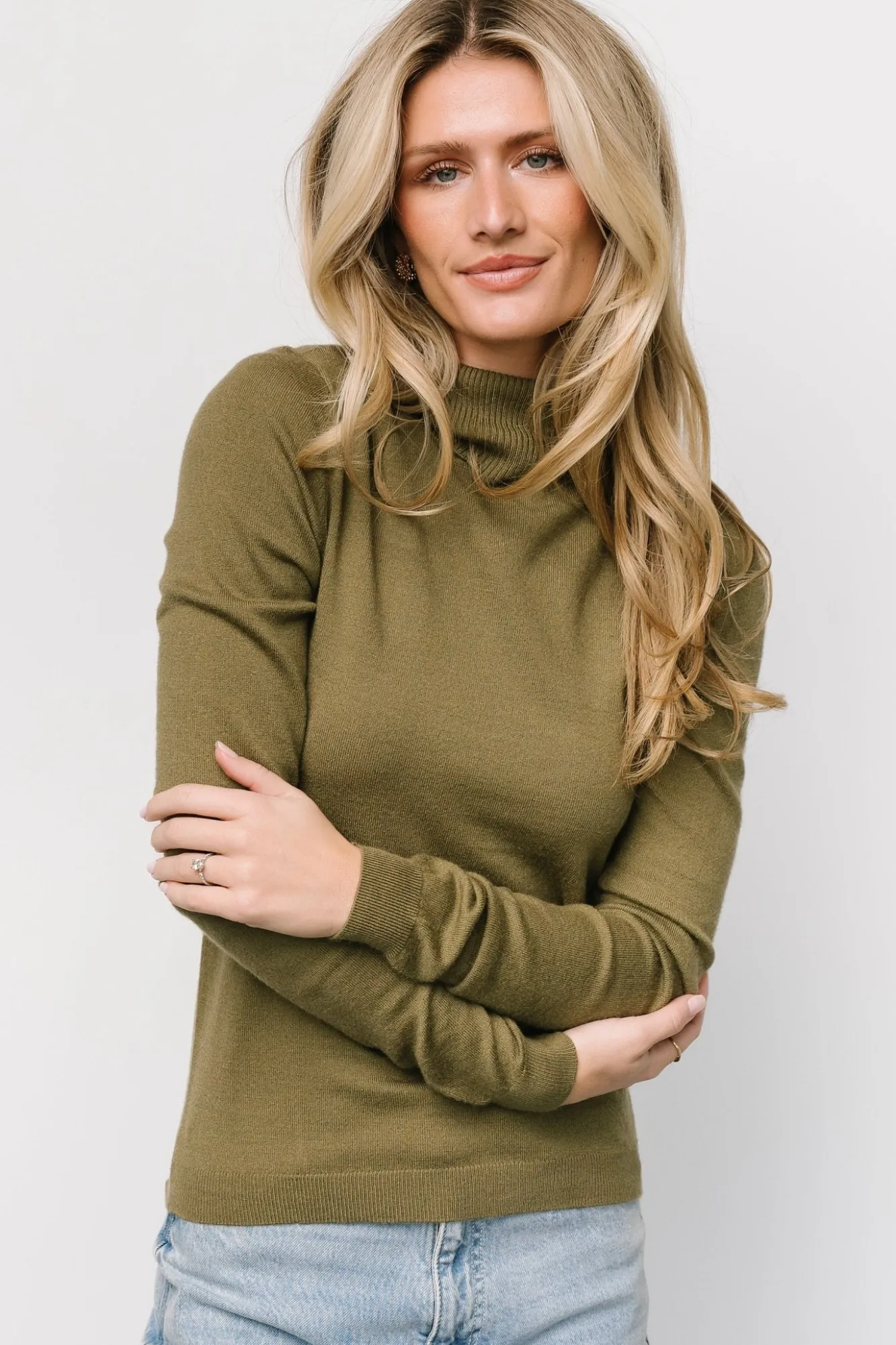 Baltic Born Lorelai Turtleneck Sweater Top |