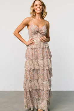 Baltic Born Louise Tiered Ruffle Maxi Dress | Vintage Floral