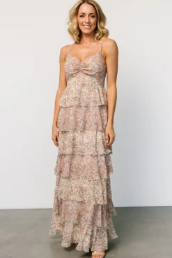Baltic Born Louise Tiered Ruffle Maxi Dress | Vintage Floral