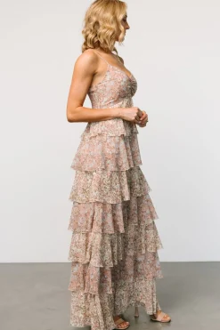 Baltic Born Louise Tiered Ruffle Maxi Dress | Vintage Floral