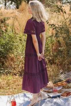 Baltic Born Loveland Geo Lace Maxi Dress |