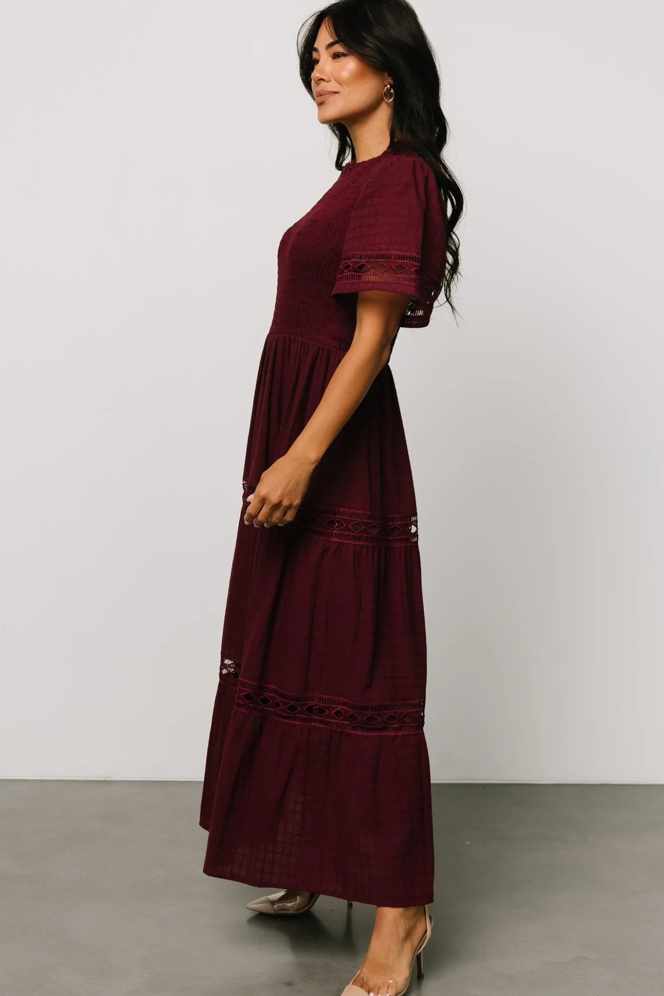 Baltic Born Loveland Geo Lace Maxi Dress |