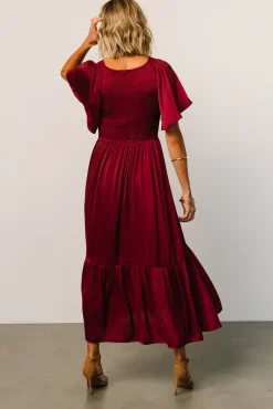 Baltic Born Lovell Smocked Midi Dress |