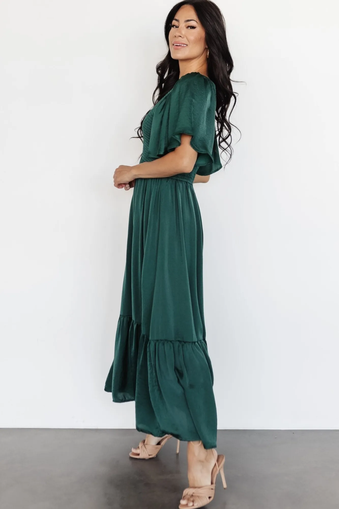 Baltic Born Lovell Smocked Midi Dress |