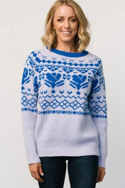 Baltic Born Lucerne Sweater | Blue Multi