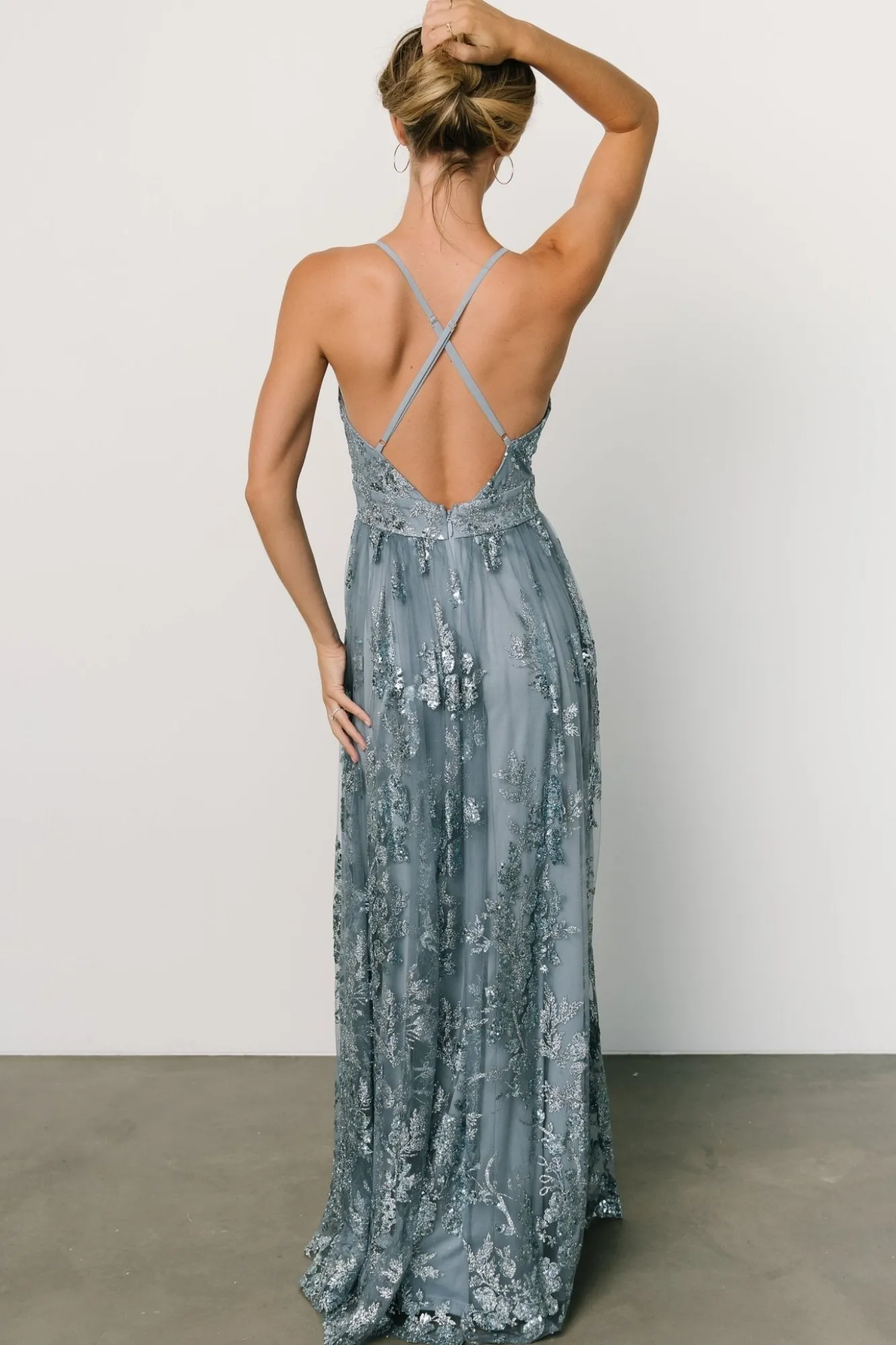 Baltic Born Lucienne Shimmer Maxi Gown |
