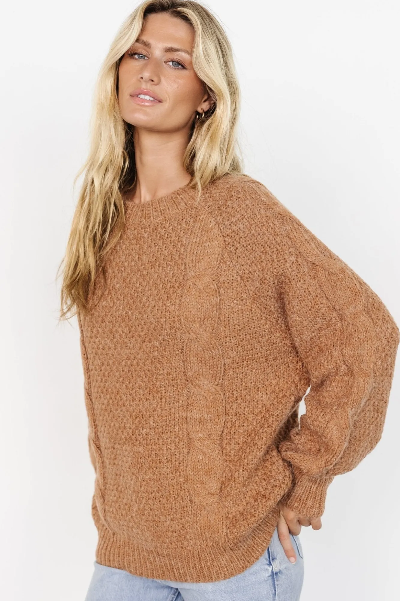 Baltic Born Lukas Cable Knit Sweater |