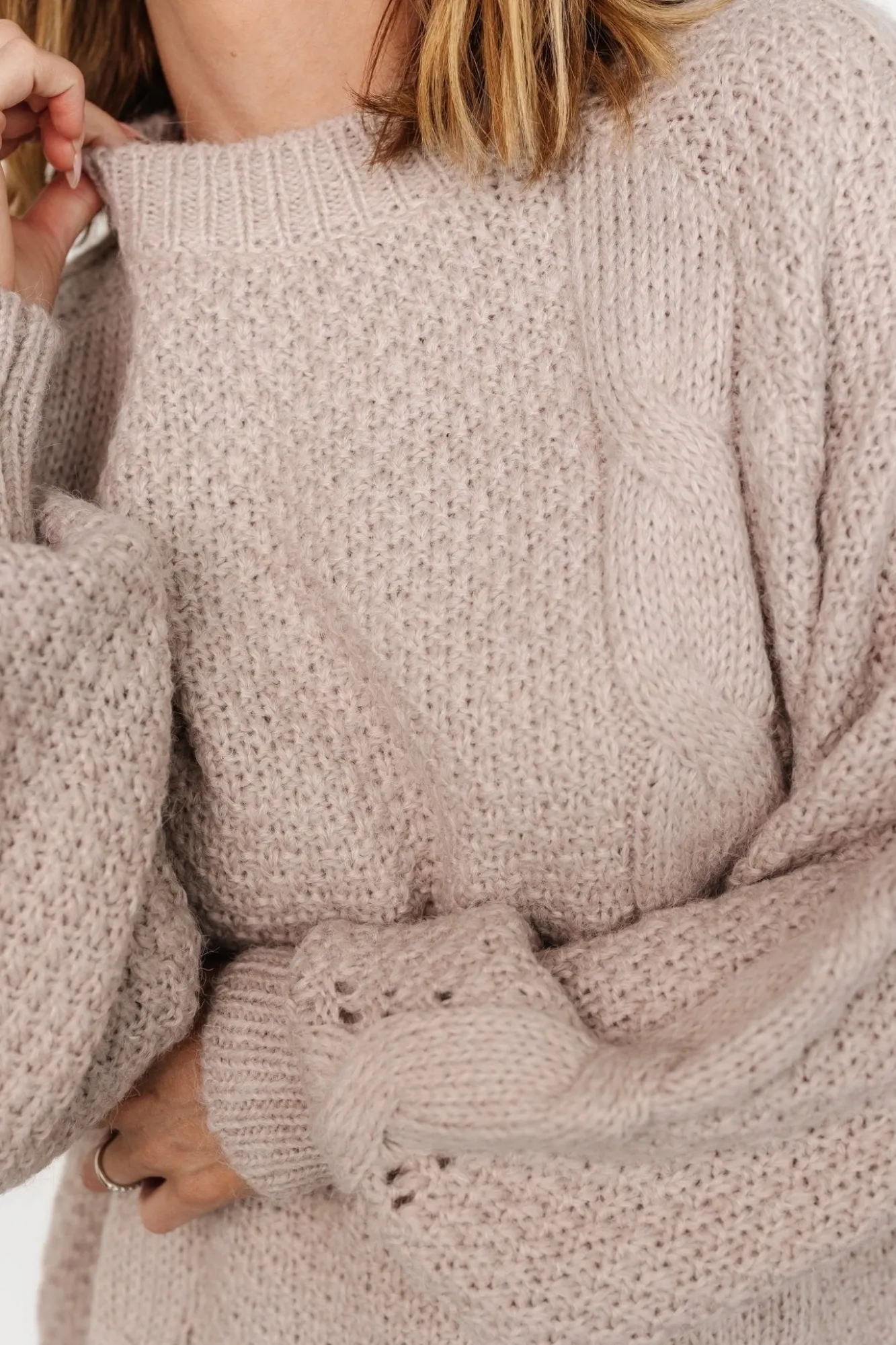 Baltic Born Lukas Cable Knit Sweater |