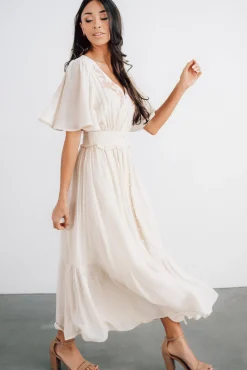 Baltic Born Luz Embroidered Maxi Dress |