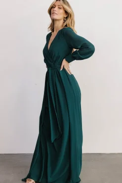 Baltic Born Lydia Maxi Dress | Hunter Green