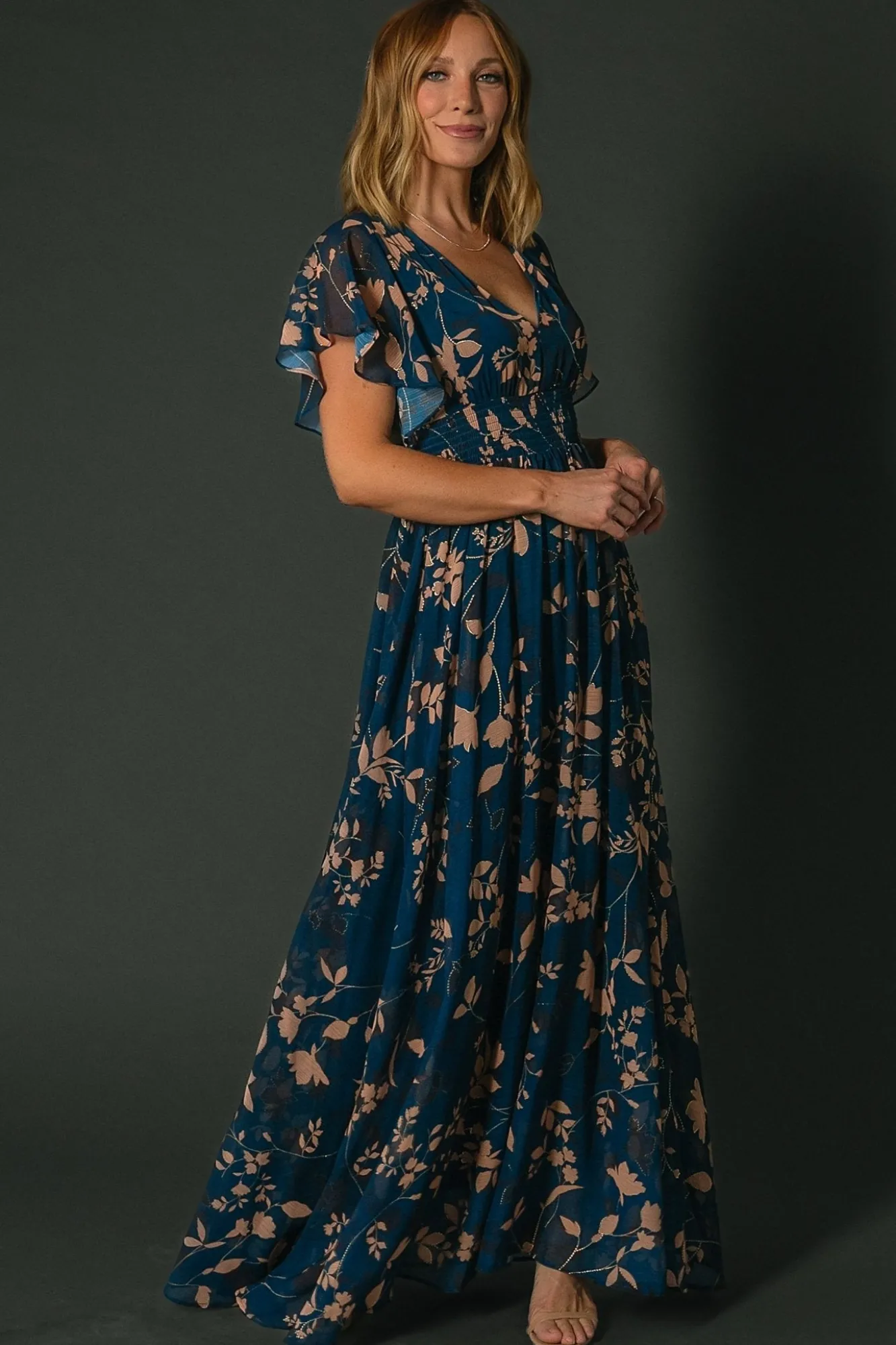 Baltic Born Lynlee Metallic Maxi Dress |
