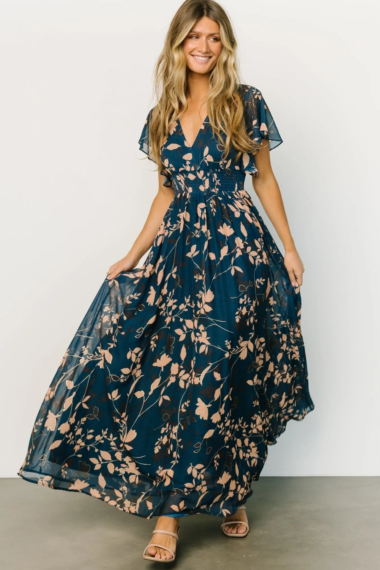Baltic Born Lynlee Metallic Maxi Dress |