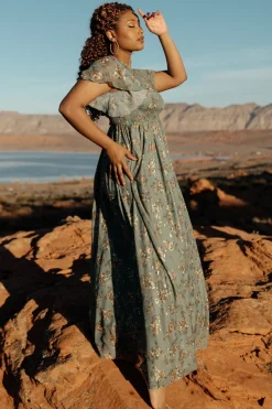 Baltic Born Lynlee Metallic Maxi Dress |