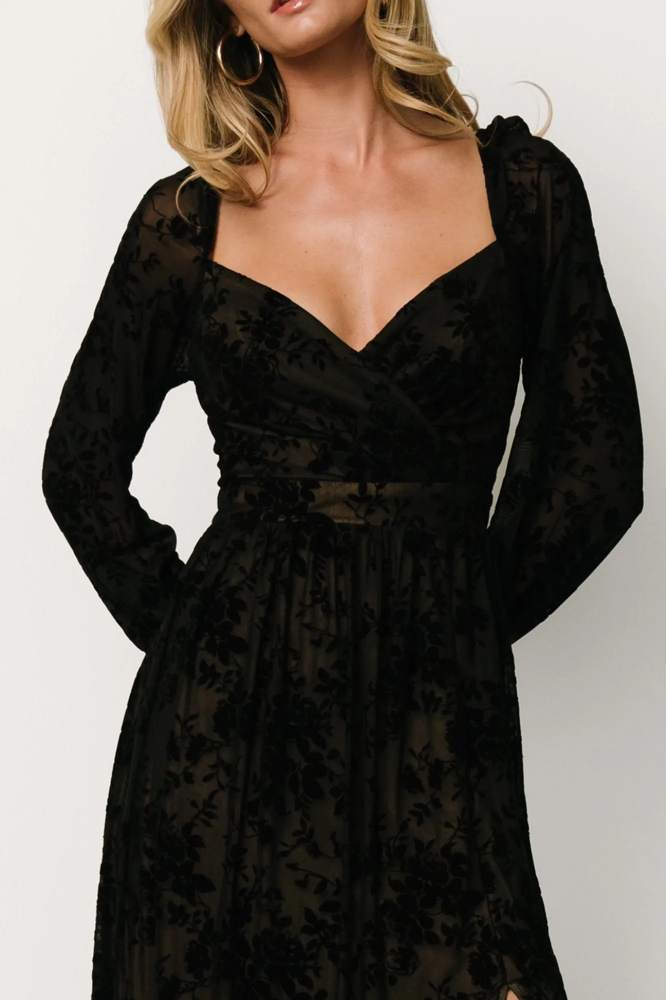 Baltic Born Mable Velvet Maxi Dress |