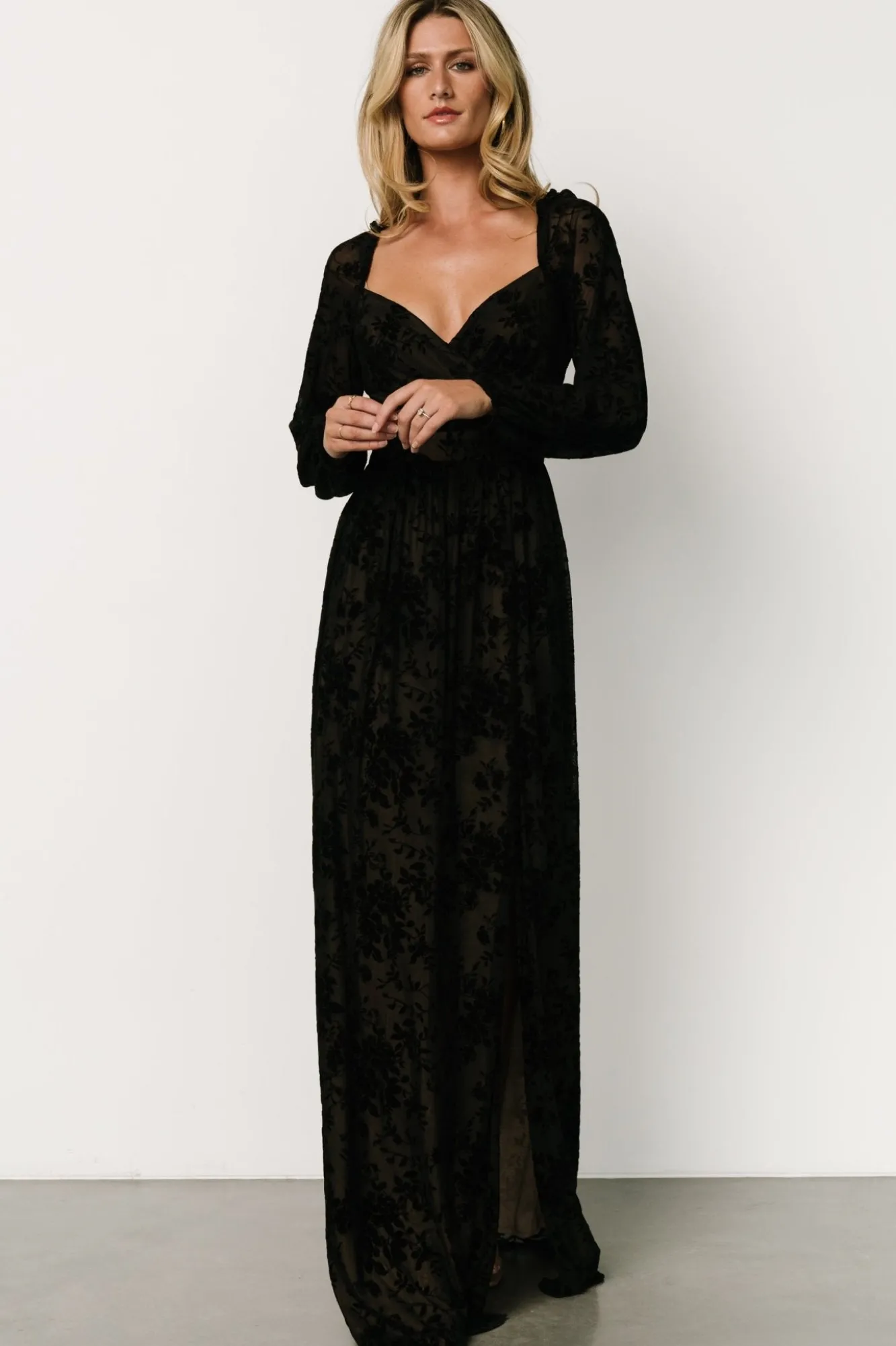 Baltic Born Mable Velvet Maxi Dress |