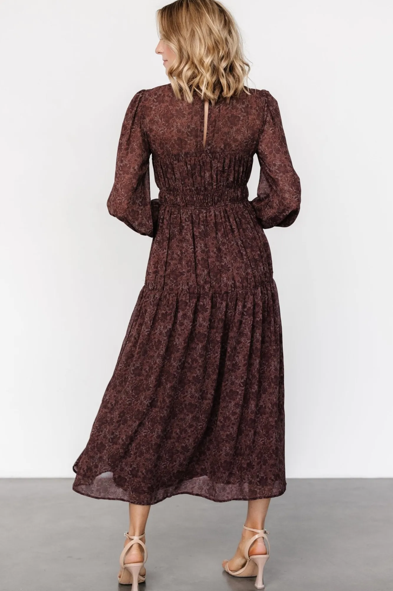 Baltic Born Madelyn Maxi Dress | Brown Floral