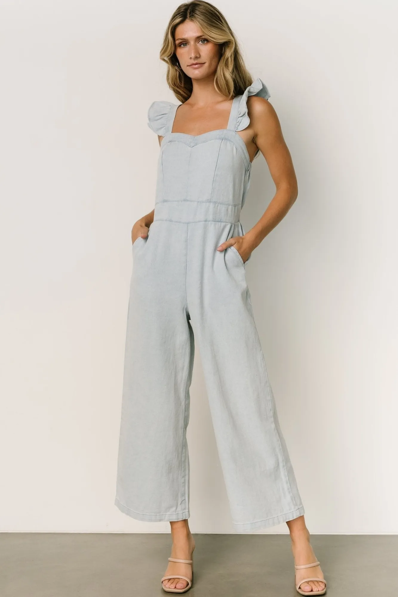 Baltic Born Madison Denim Jumpsuit |